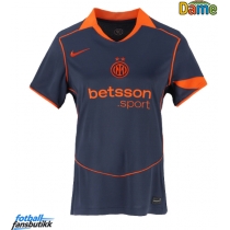 Inter Milan Alessandro Bastoni #95 Tredjedrakt Dame 2025-26 Kortermet